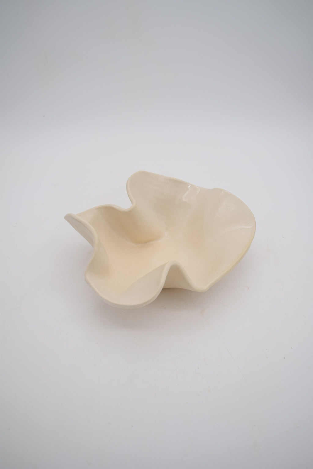 Abstract Bowl M - Clear