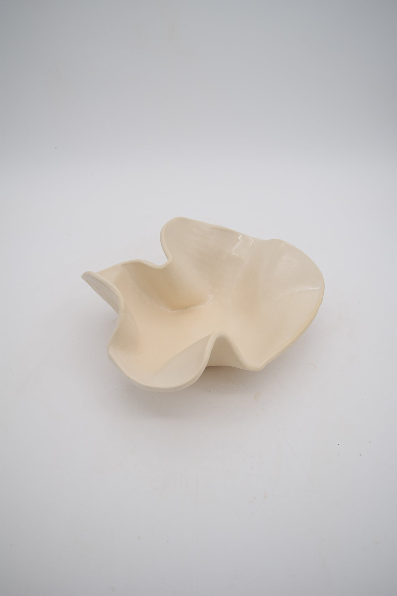 Abstract Bowl M - Clear
