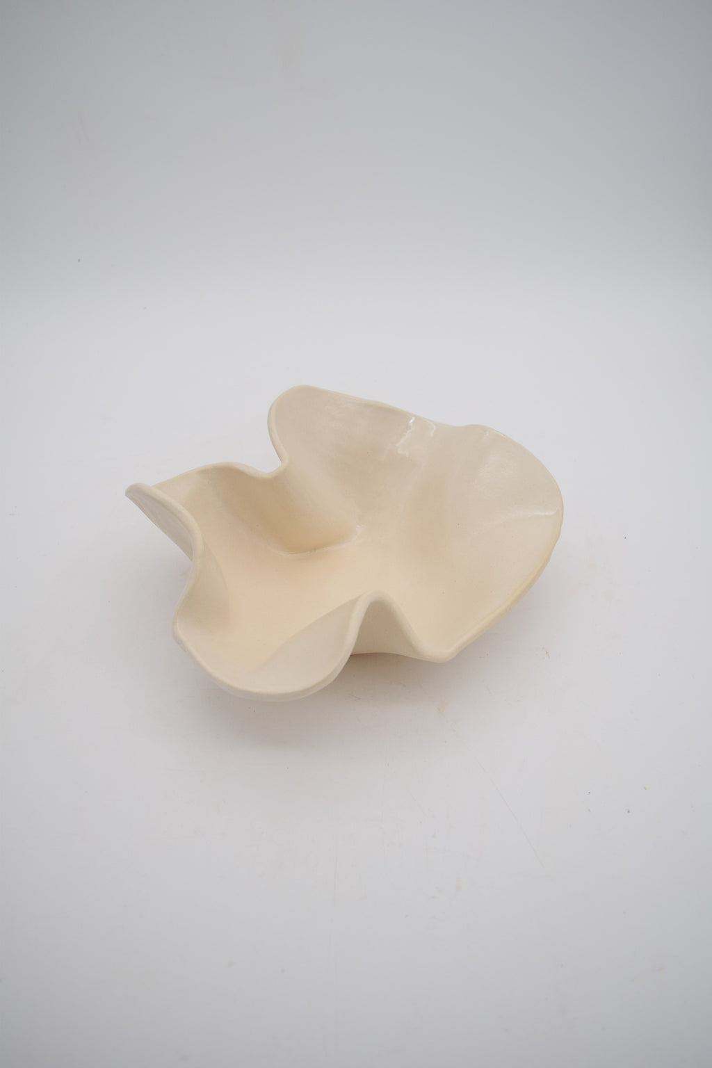 Abstract Bowl M - Clear