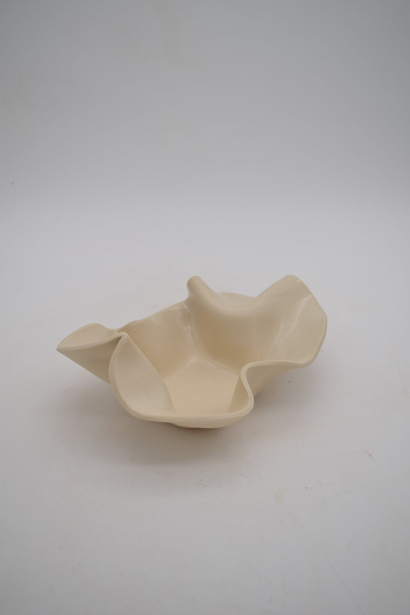 Abstract Bowl S - Clear