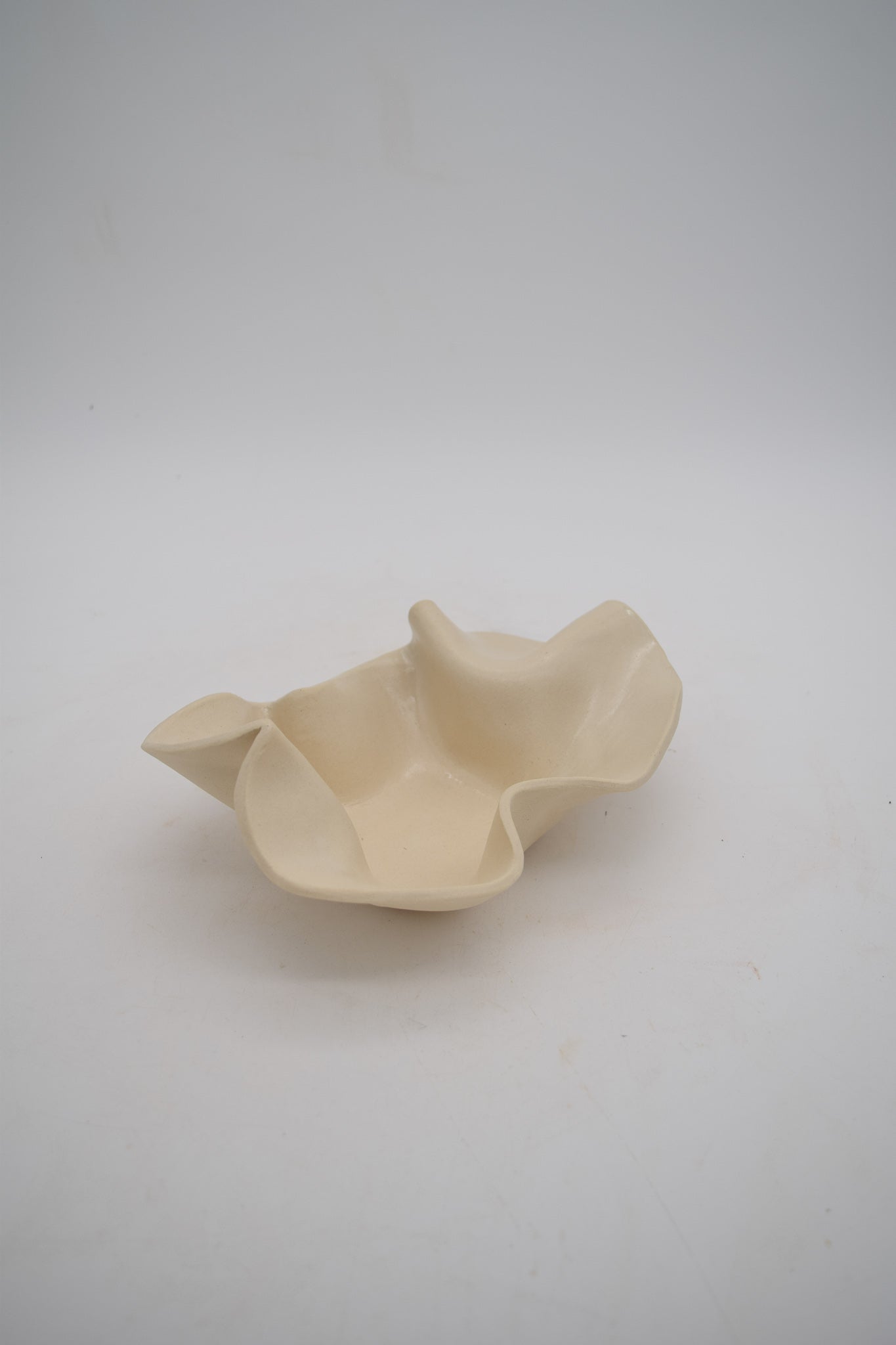 Abstract Bowl S - Clear