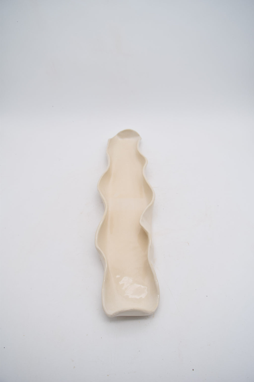 Wave Platter L - Clear