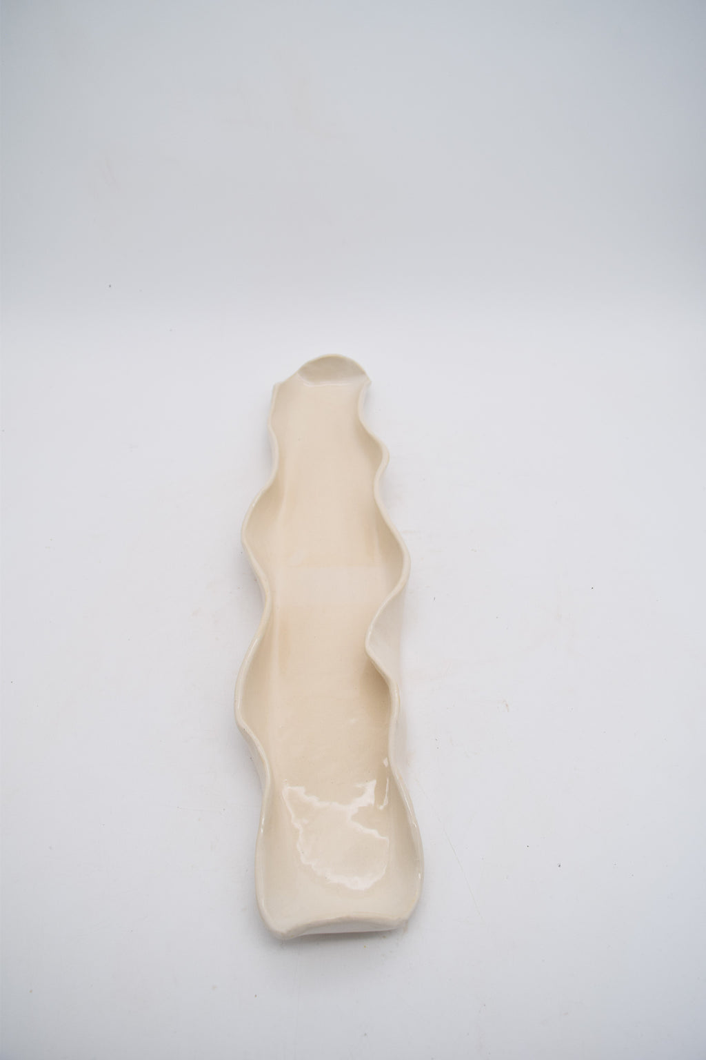 Wave Platter L - Clear