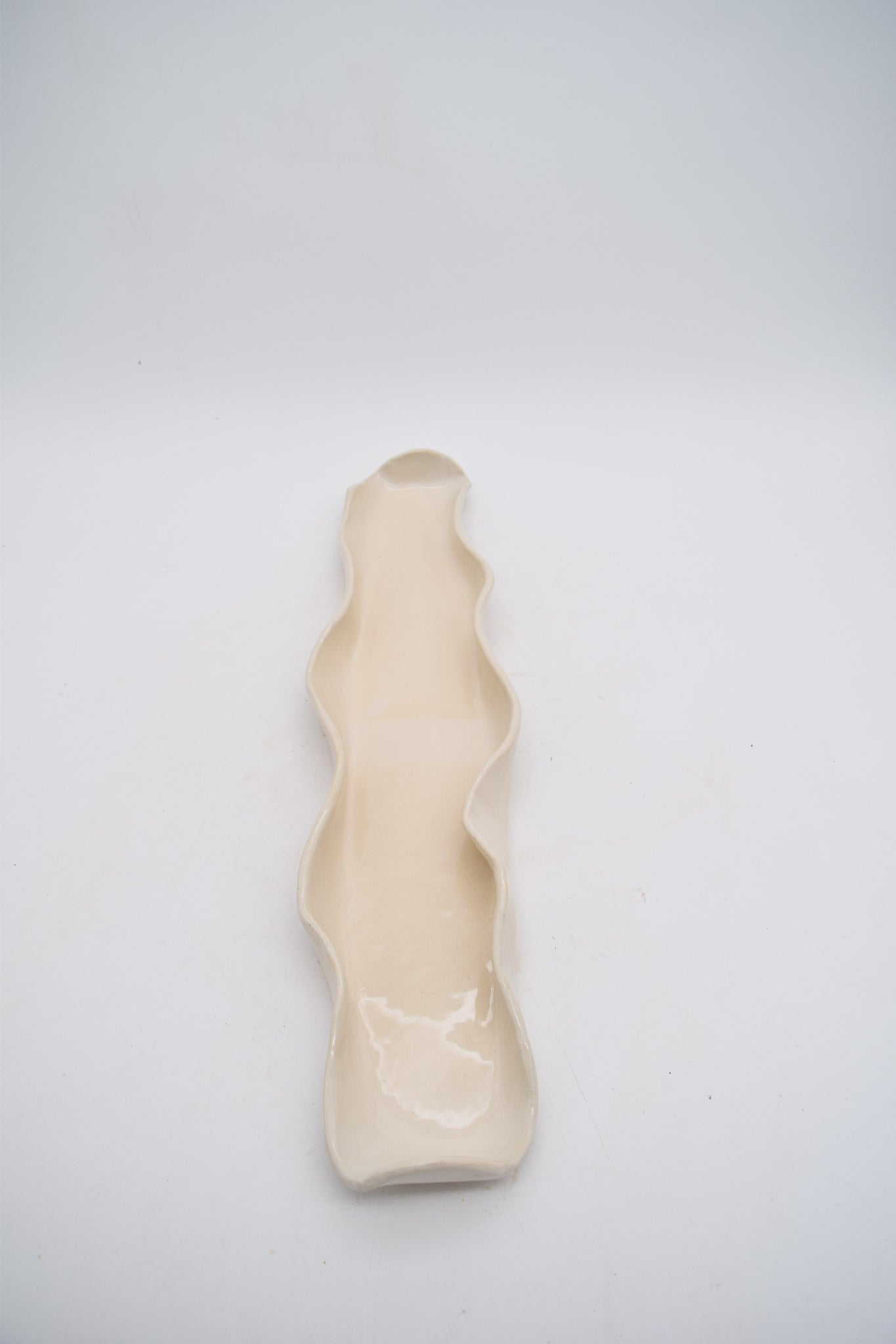 Wave Platter L - Clear