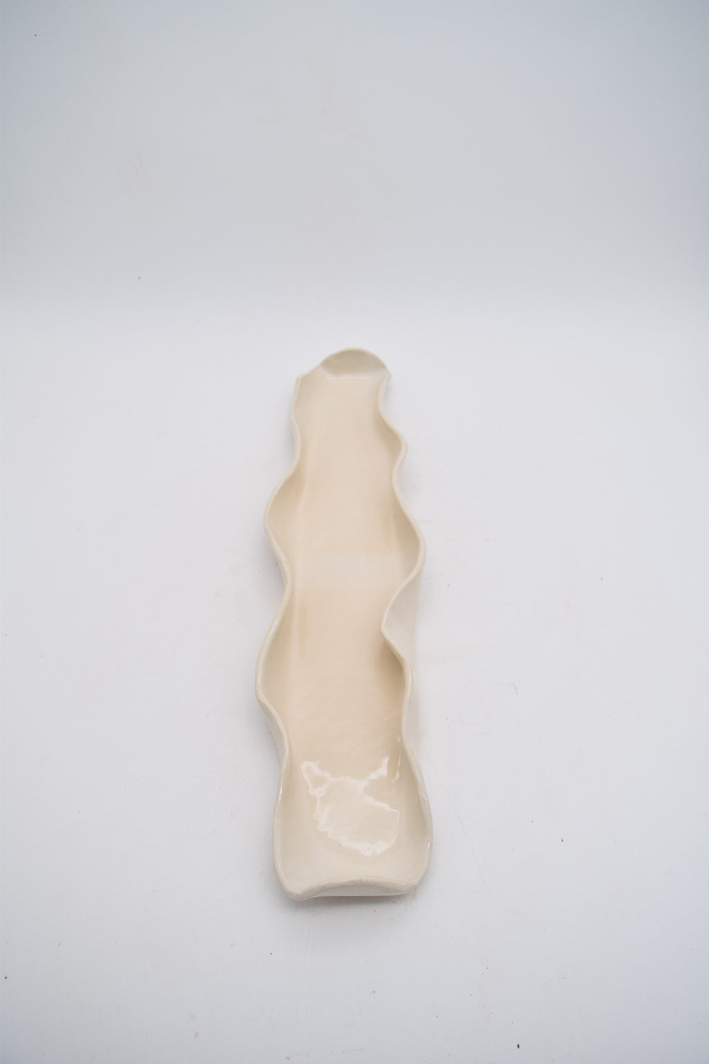 Wave Platter L - Clear