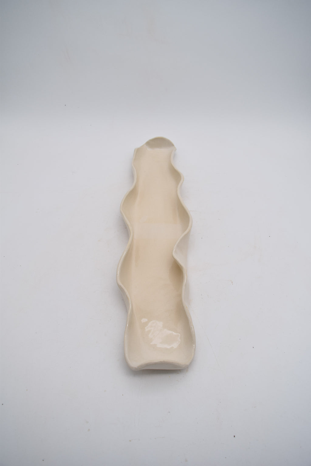Wave Platter L - Clear