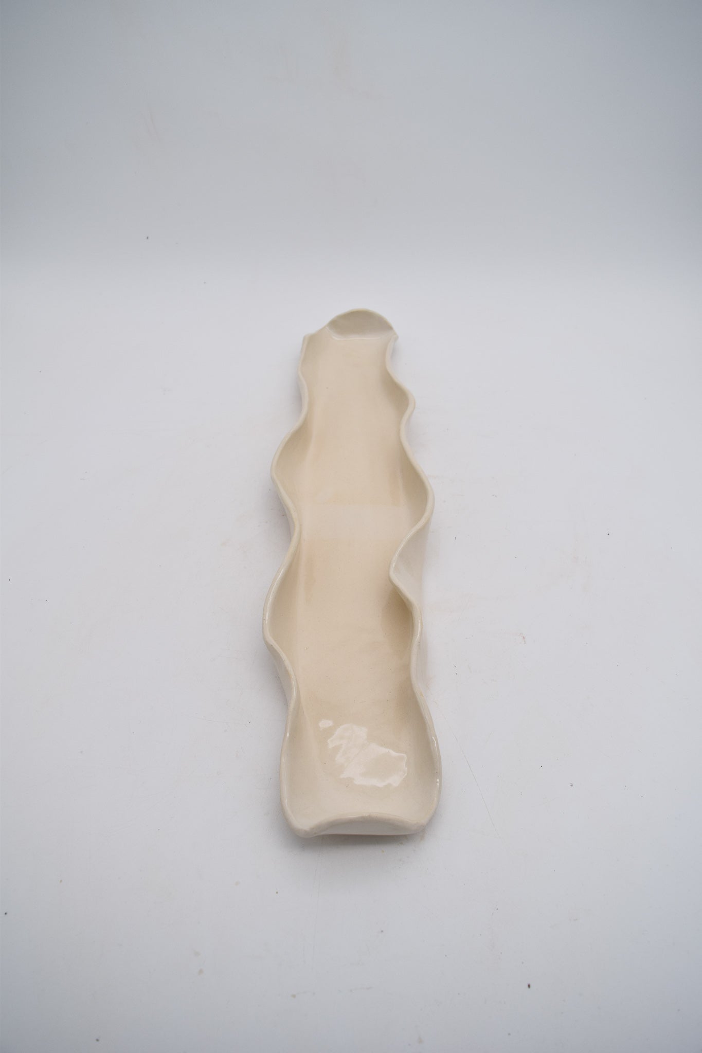 Wave Platter L - Clear