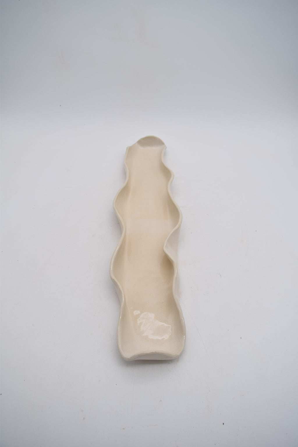 Wave Platter L - Clear