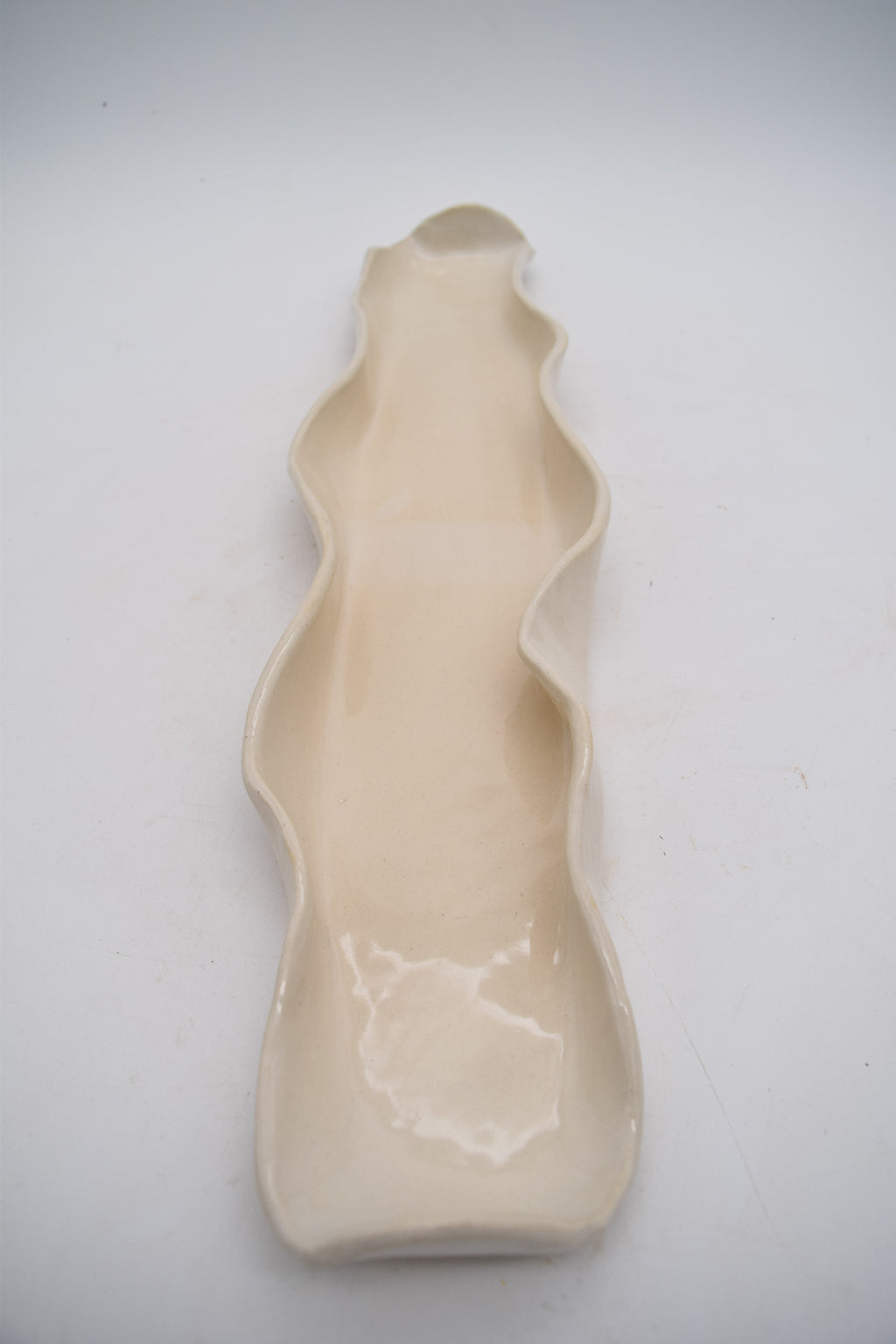 Wave Platter L - Clear
