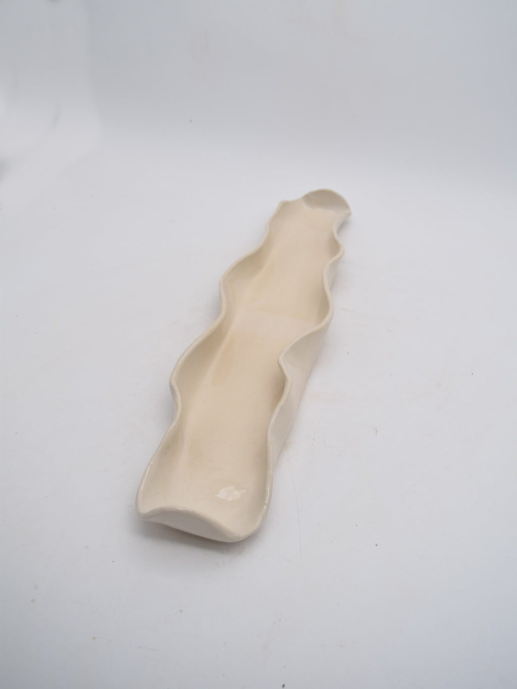 Wave Platter L - Clear