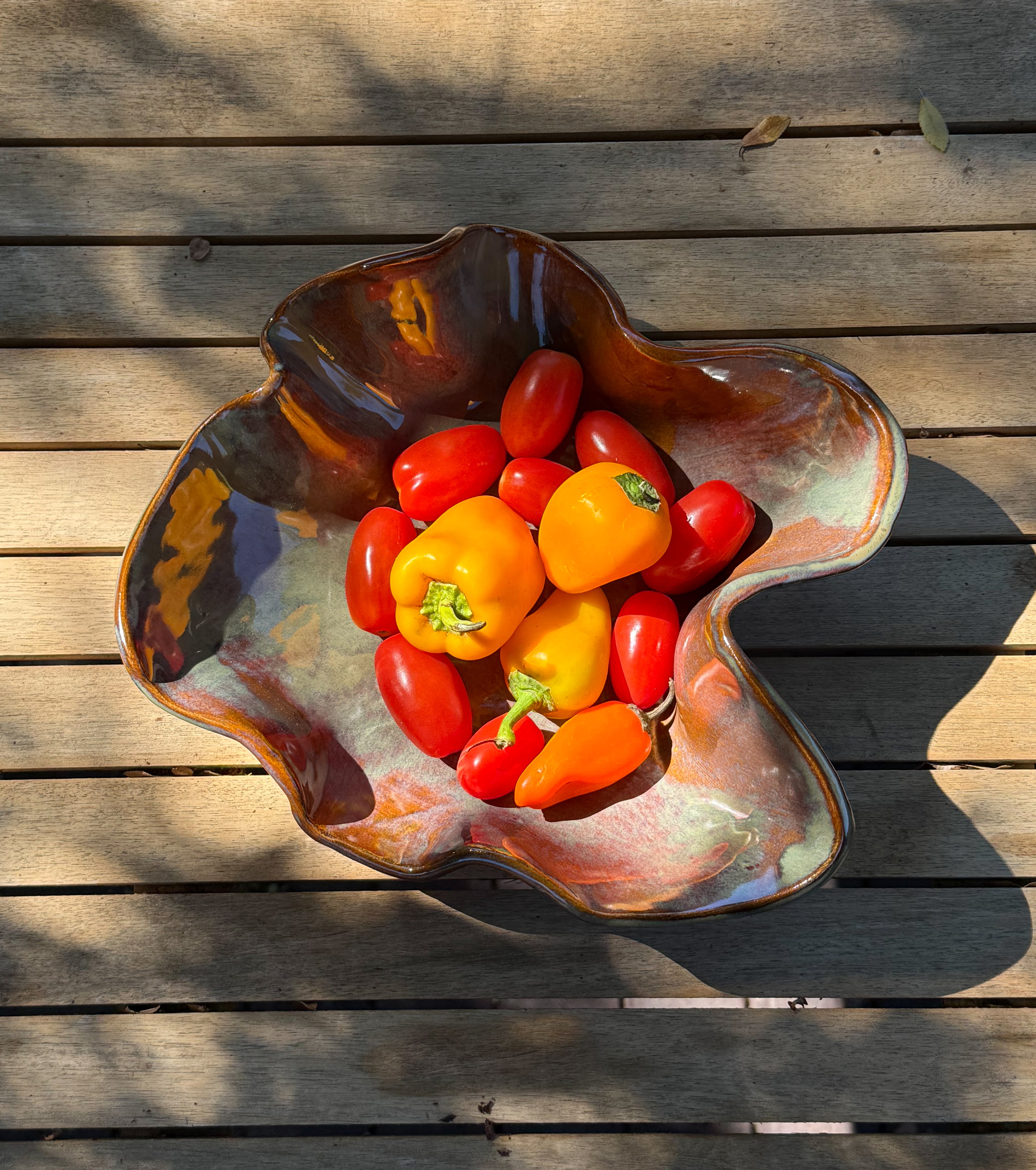 Abstract Bowl M - Capuccino