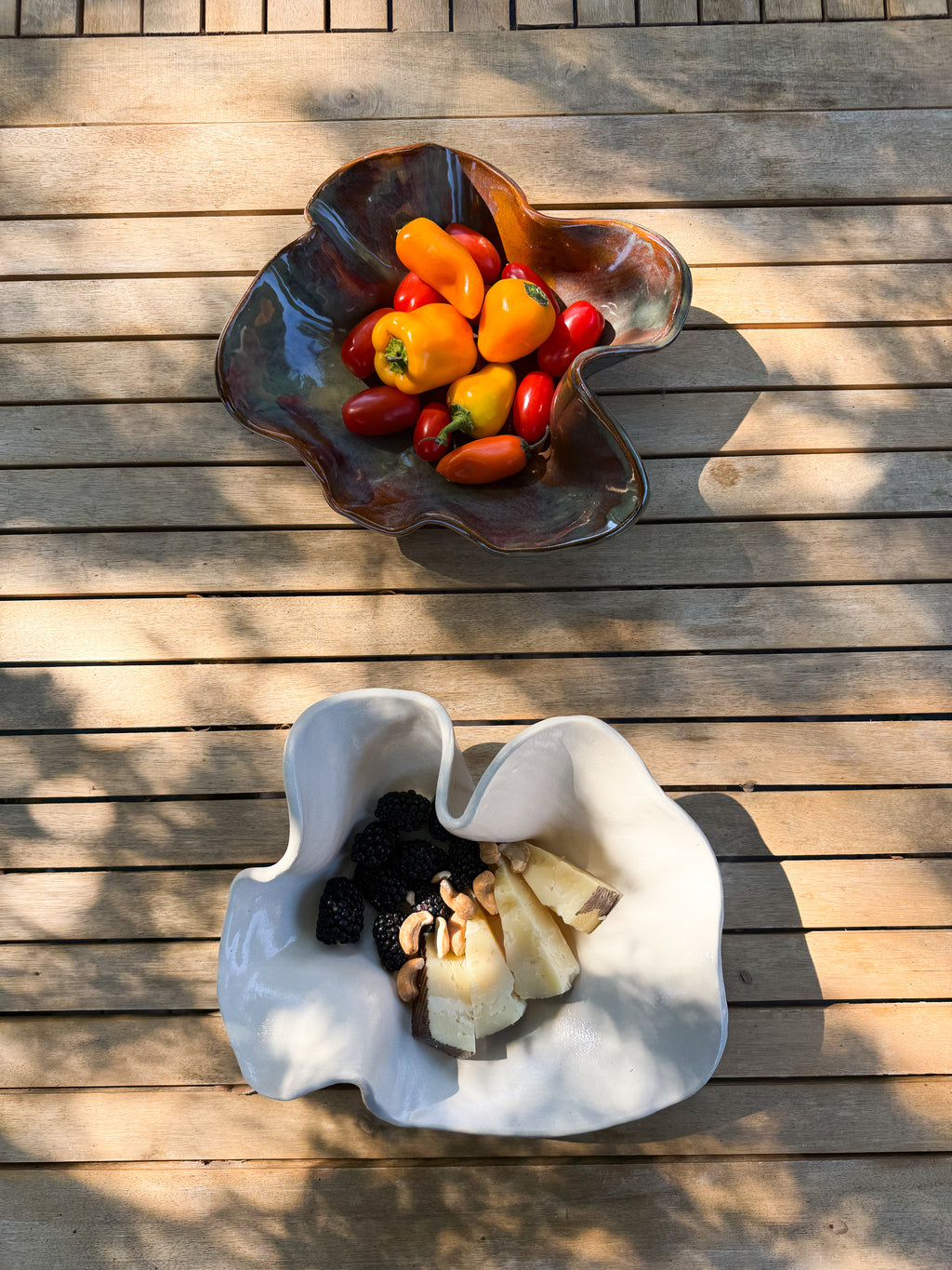 Abstract Bowl M - Capuccino