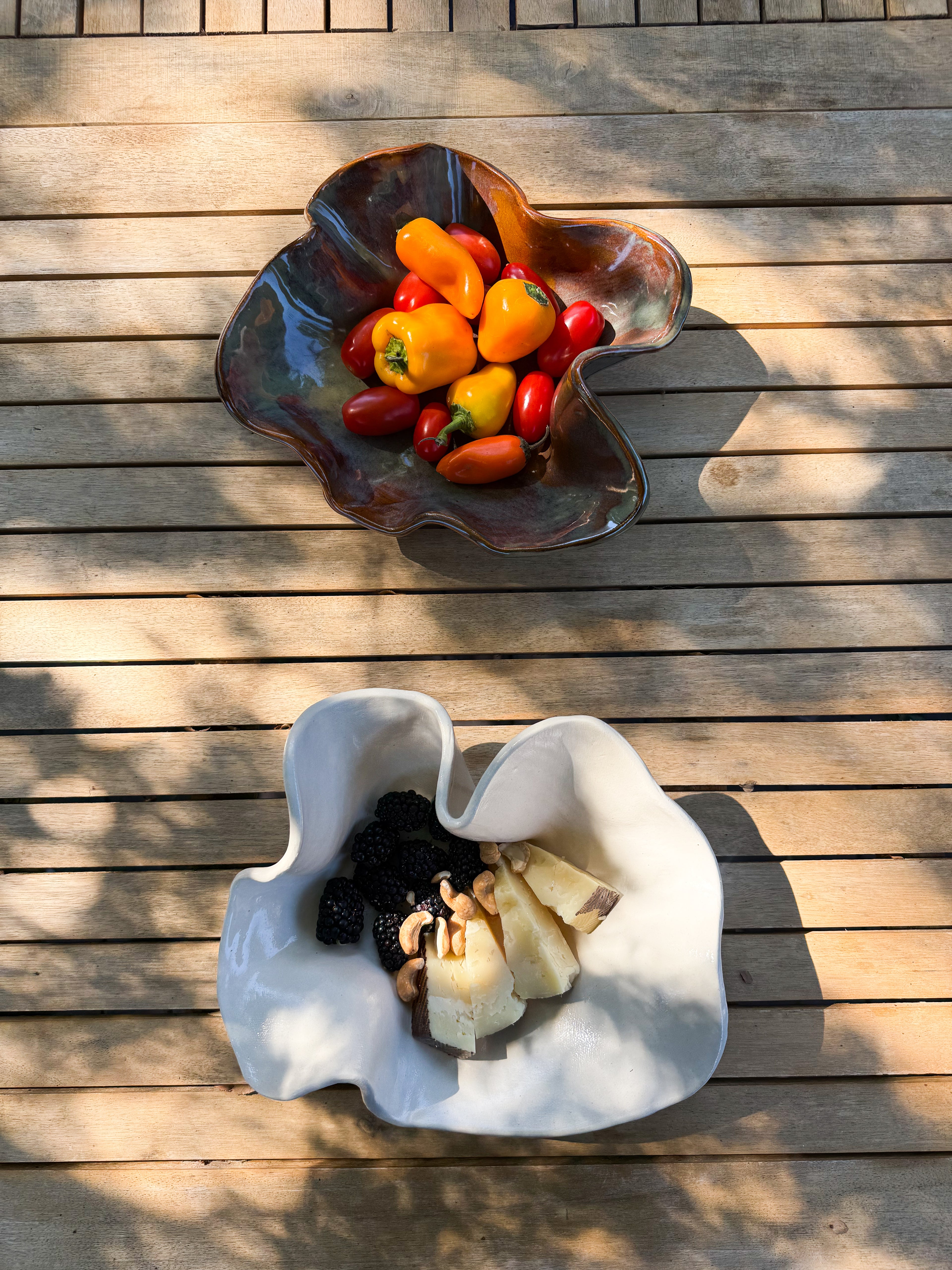 Abstract Bowl M - Capuccino