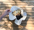 Abstract Bowl M - Clear