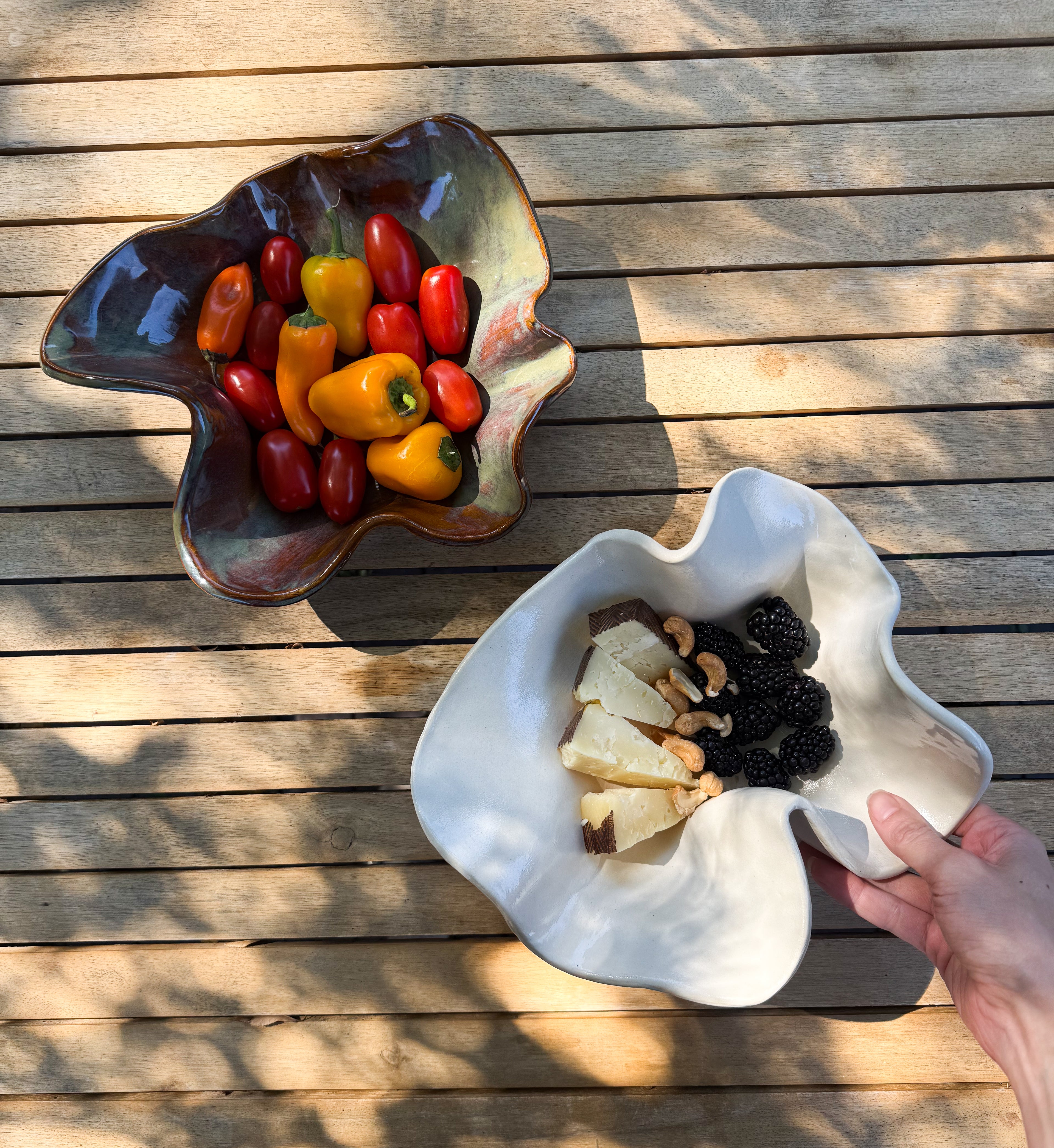 Abstract Bowl M - Capuccino